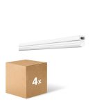 Voordeelpak 4x Ledvance LED Montagebalk Linear Compact High Output 20W 2000lm - 840 Koel Wit | 120cm