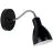 Nordlux Cyclone Wandlamp Metaal Zwart | Geschikt voor E14