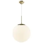 Nordlux Grant Pendelarmatuur Glas Goud | Geschikt voor E27
